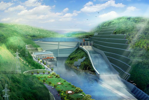 来宾老挝南塔河1号水电站项目